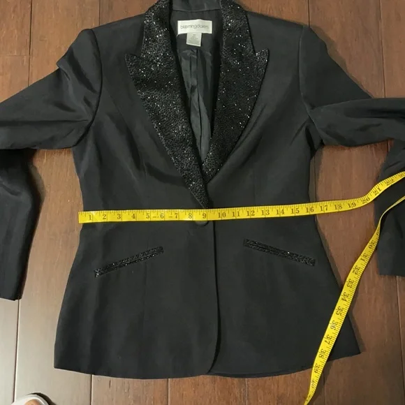 Bloomingdale’s sequins silk blazer - Picture 10 of 12